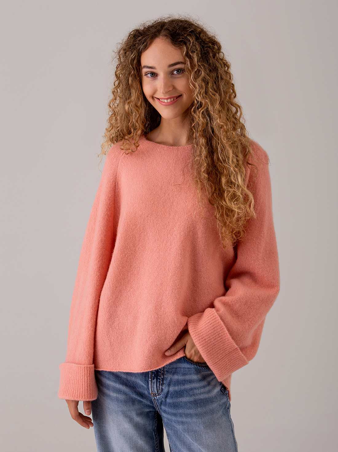 Detailansicht von Weiter Pullover aus Cashmere von DANIELS