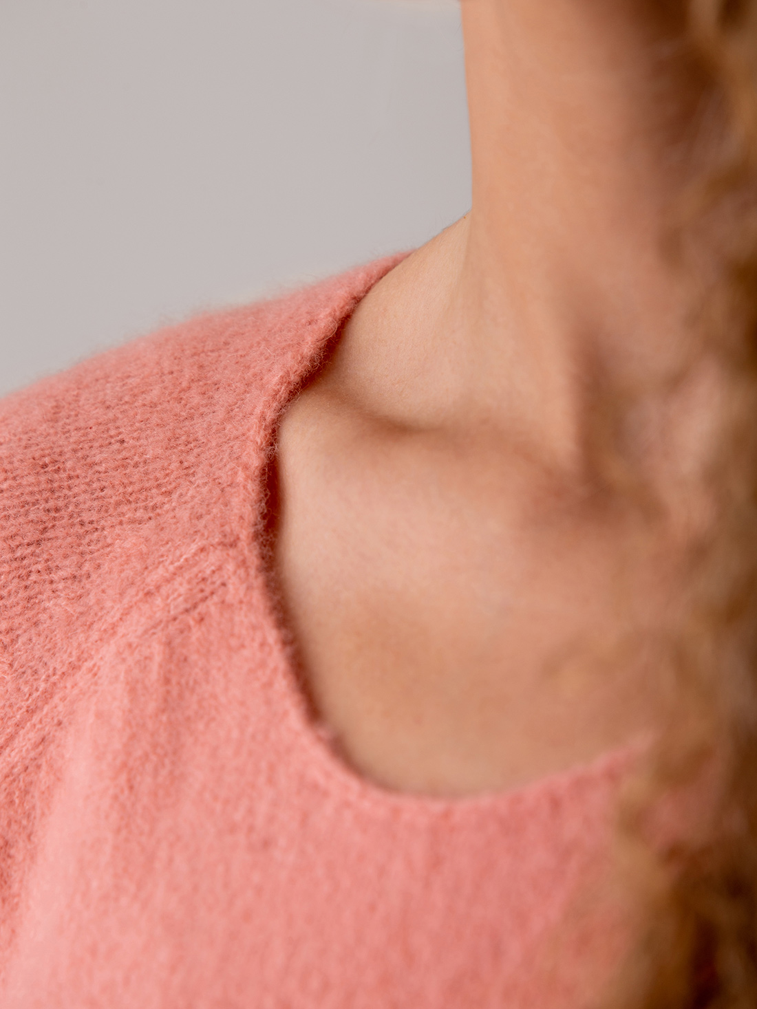 Detailansicht von Weiter Pullover aus Cashmere von DANIELS