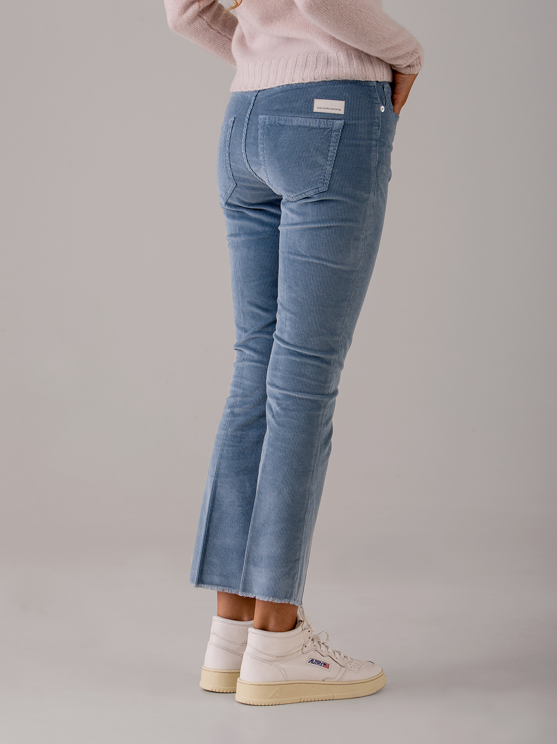 Detailansicht von Flared Cordhose von NINE IN THE MORNING