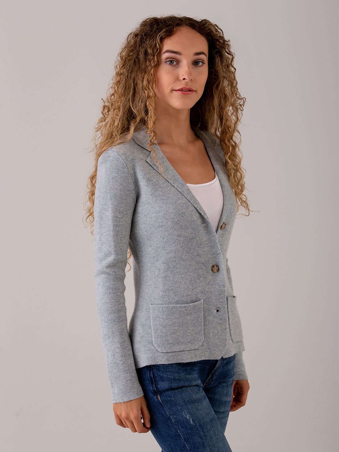 Detailansicht von Blazer aus Wolle von DANIELS