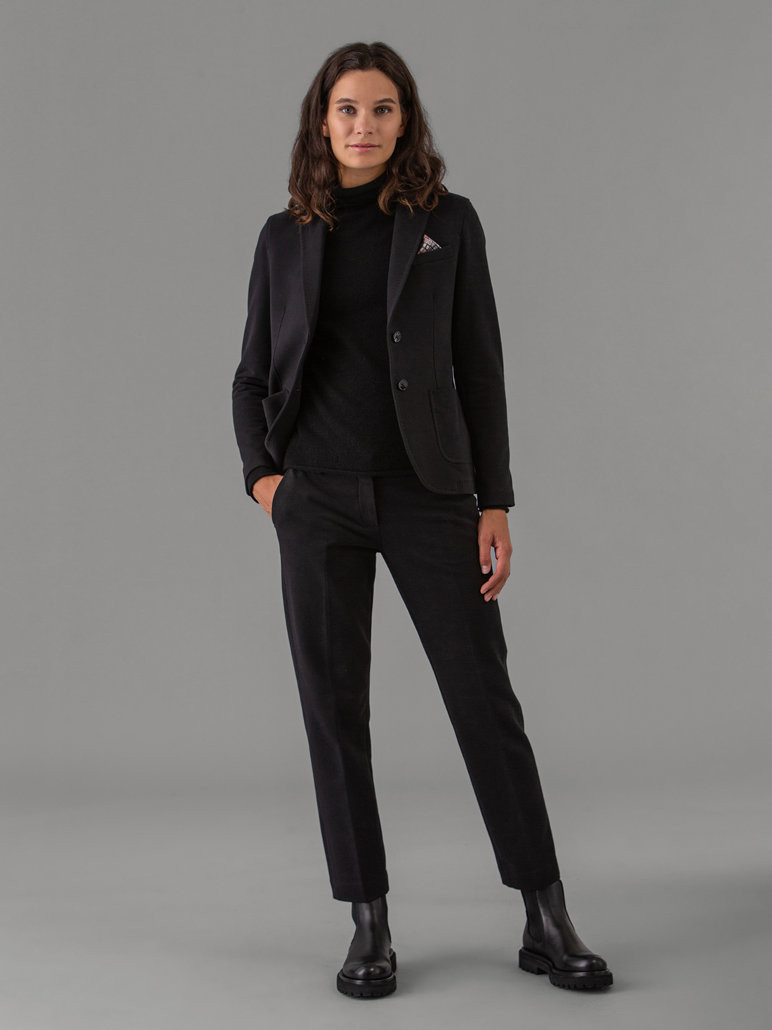 Detailansicht von Blazer aus Baumwolle von CIRCOLO