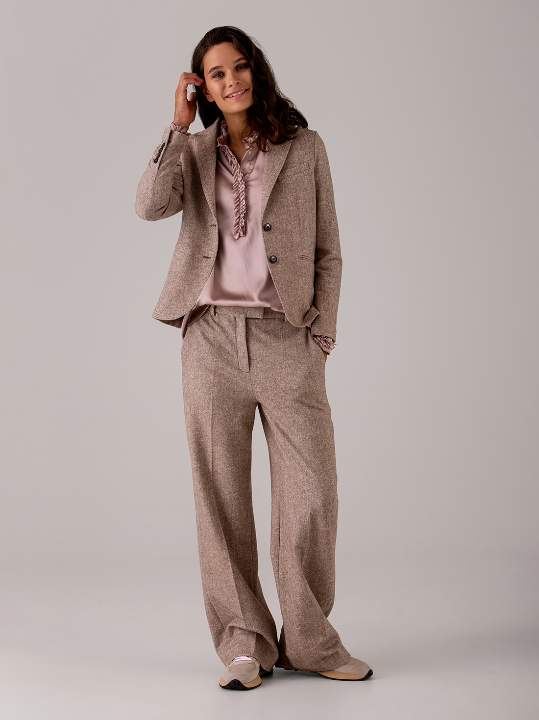 Detailansicht von Blazer aus Baumwolle von CIRCOLO