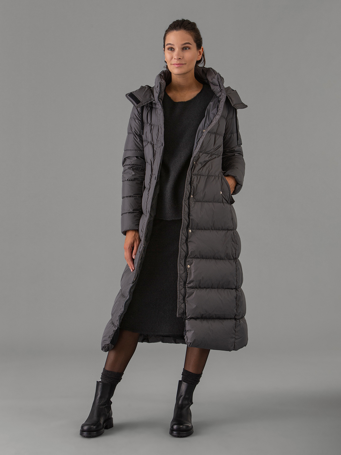 Detailansicht von Daunenmantel von HERNO