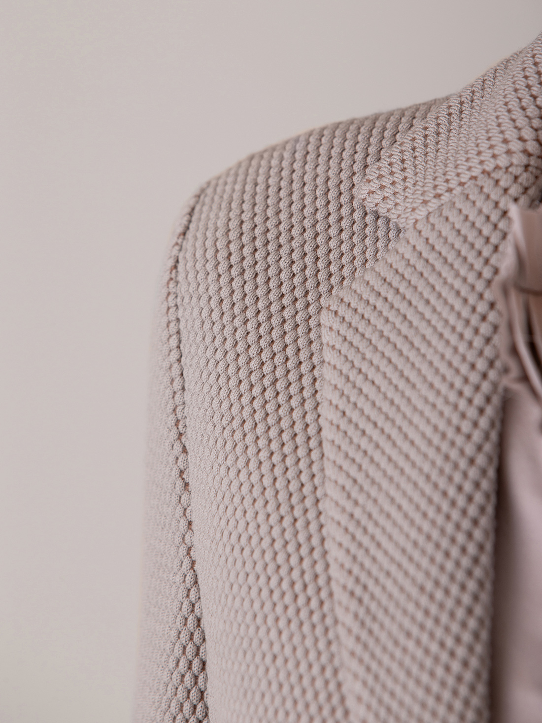 Detailansicht von Blazer aus Wolle von CIRCOLO