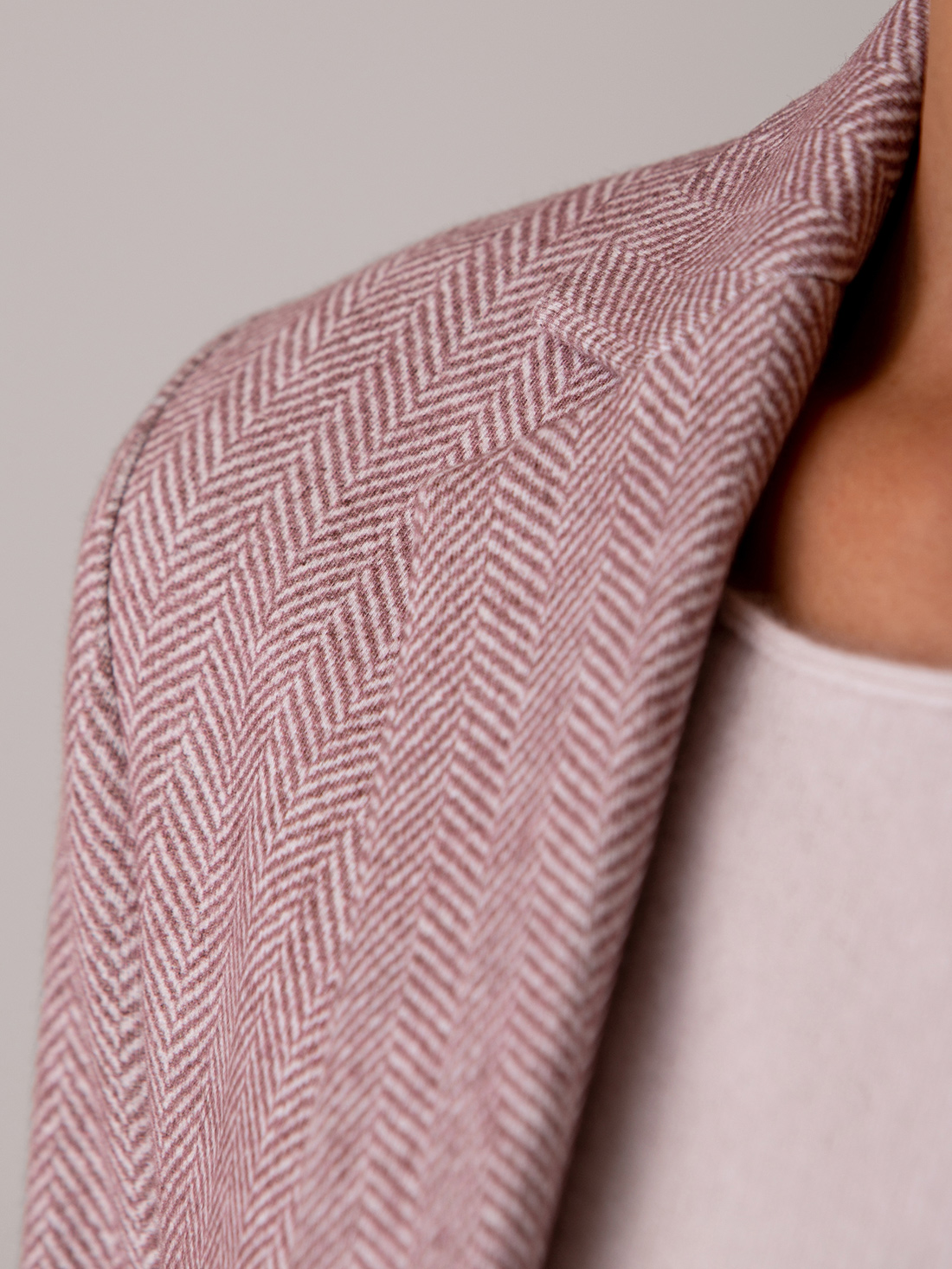 Detailansicht von Blazer aus Baumwolle von CIRCOLO