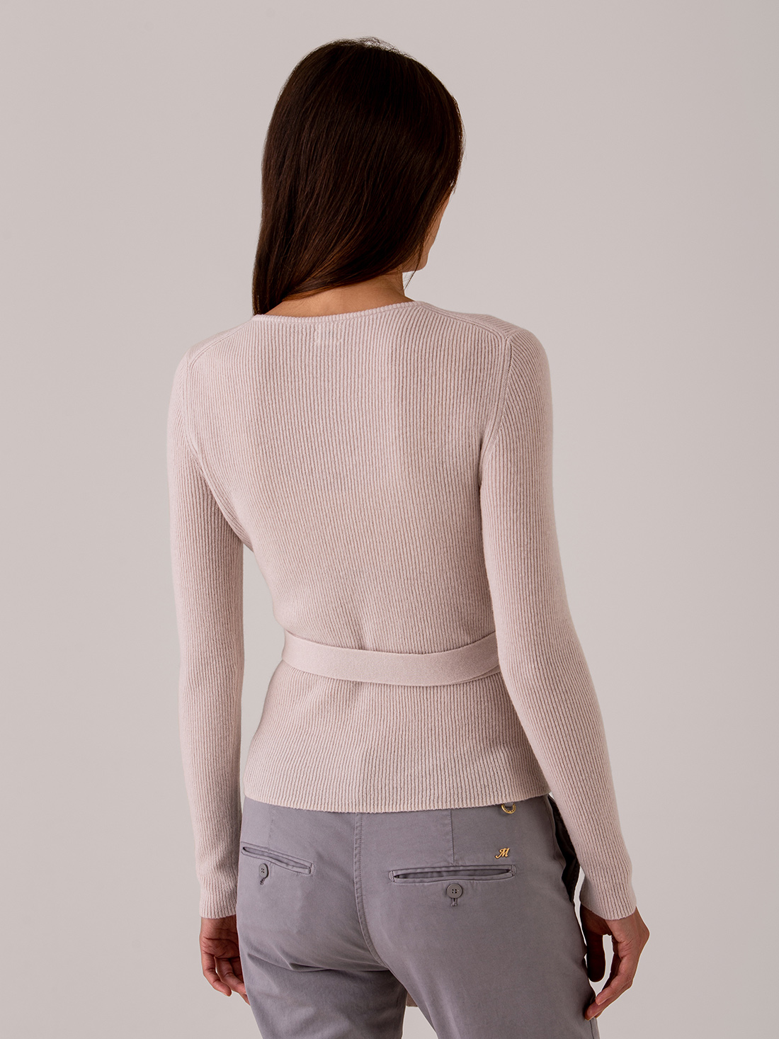 Detailansicht von Wickeljacke aus Baumwolle von DANIELS