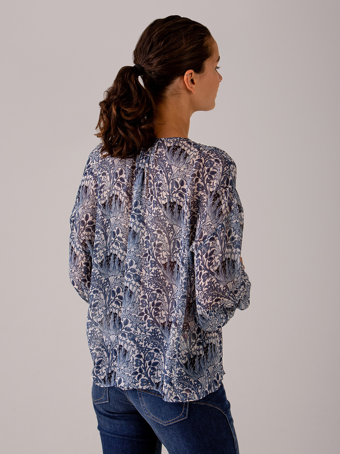 Detailansicht von Gemusterte Bluse von DRYKORN