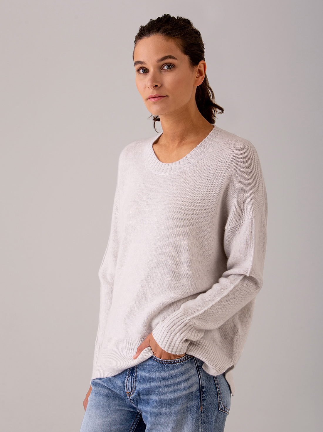 Detailansicht von Pullover aus Cashmere von ALLUDE