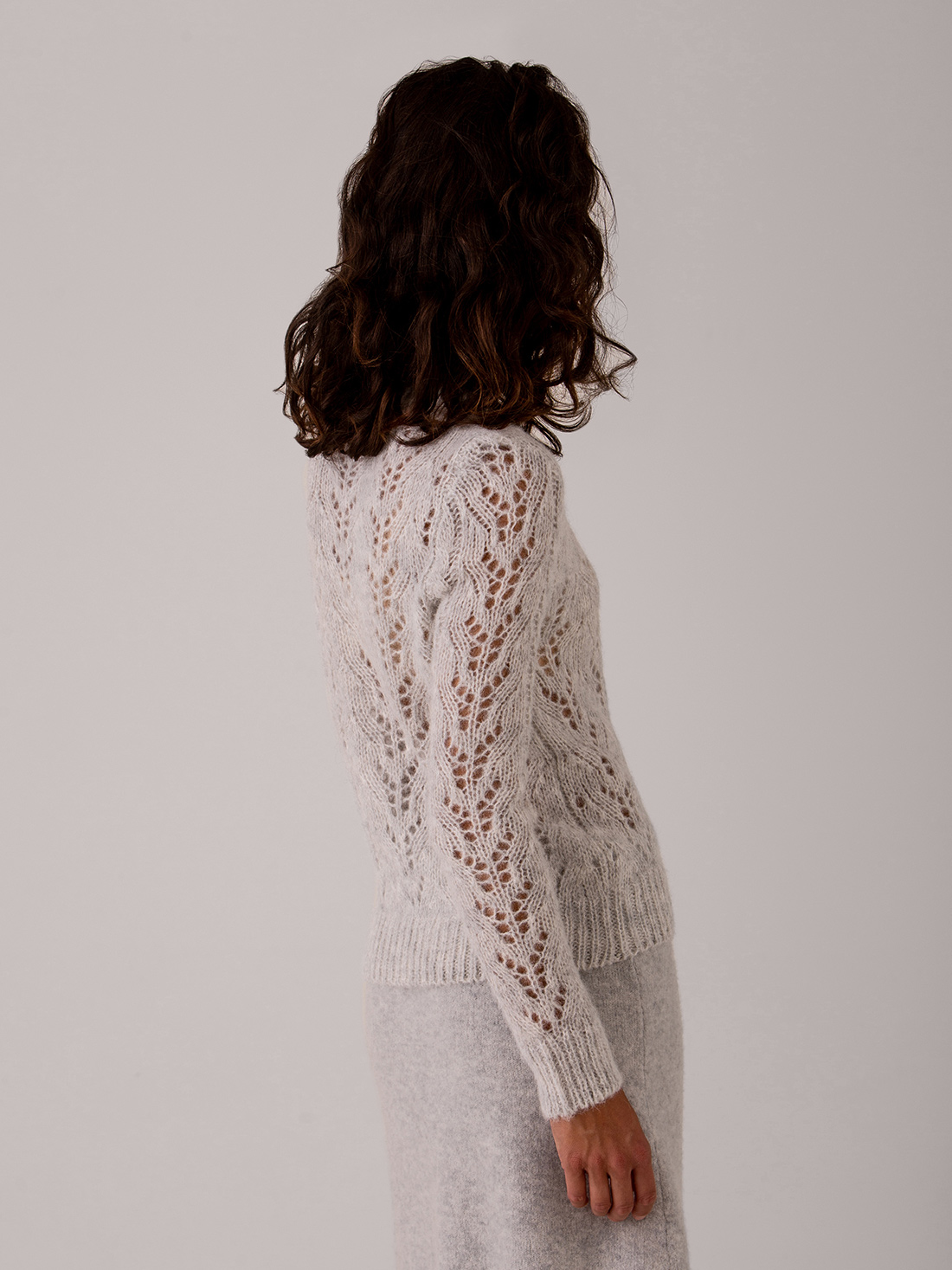 Detailansicht von Pullover mit Lochstrick von DANIELS