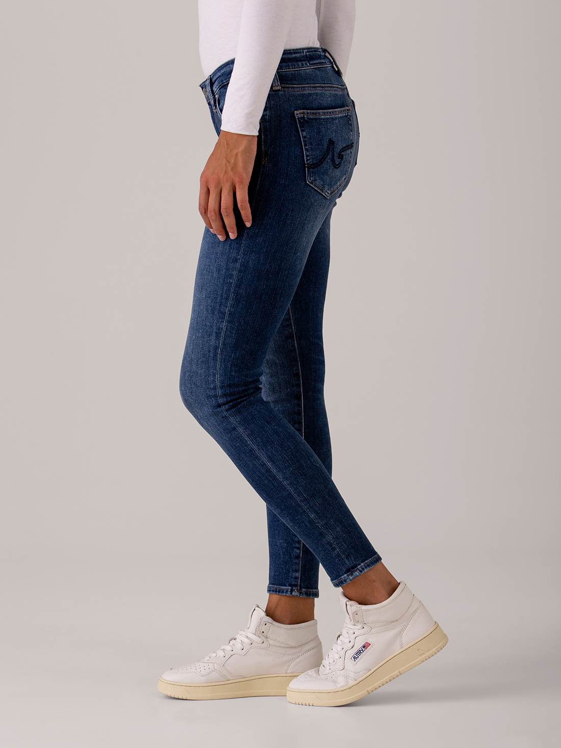Detailansicht von Ankle Skinny Jeans von ADRIANO GOLDSCHMIED