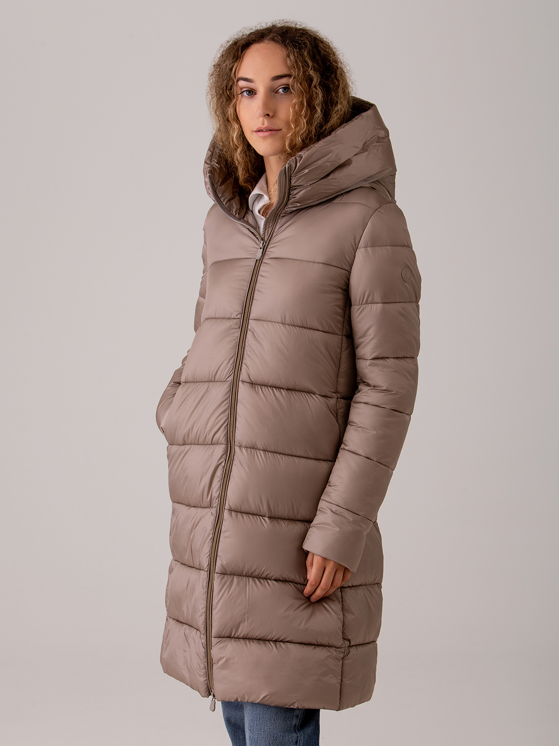 Detailansicht von Steppmantel von SAVE THE DUCK