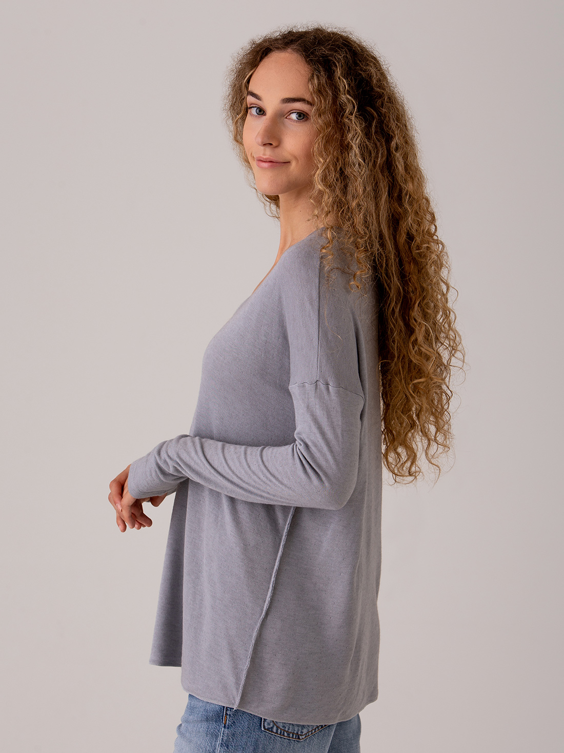 Detailansicht von Langarmshirt von PUROTATTO