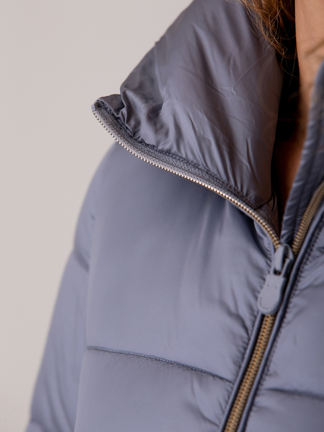 Detailansicht von Steppmantel von SAVE THE DUCK