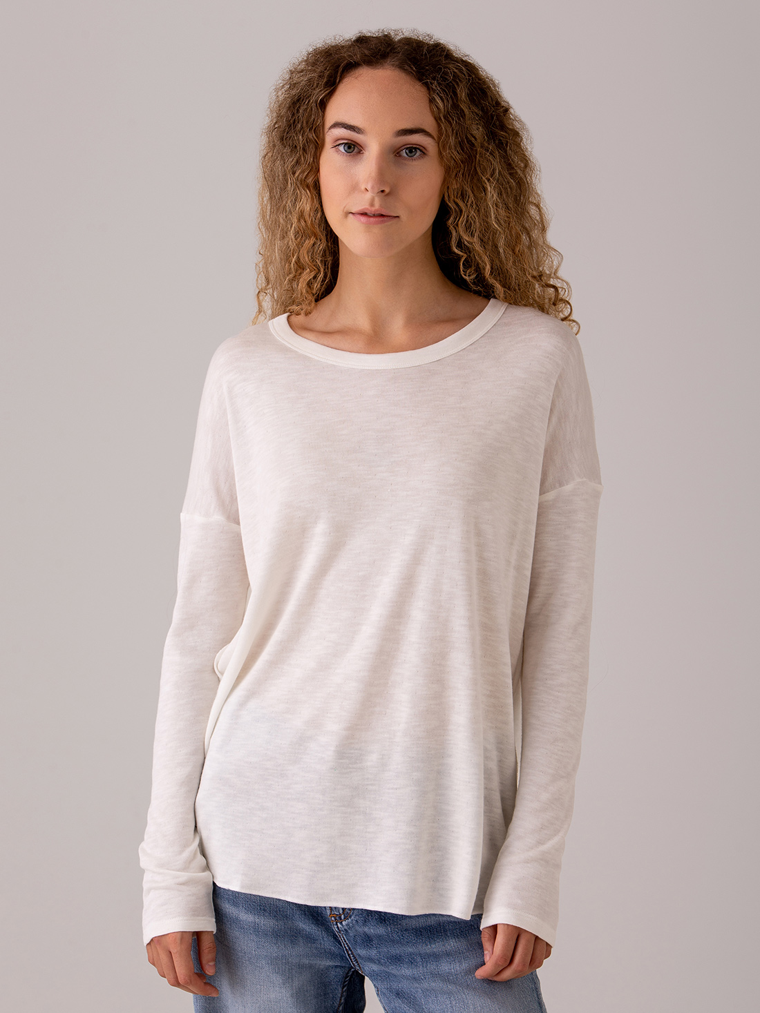 Detailansicht von Langarmshirt von PUROTATTO