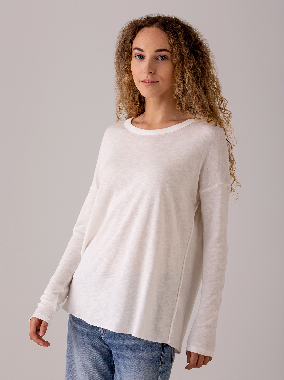 Detailansicht von Langarmshirt von PUROTATTO