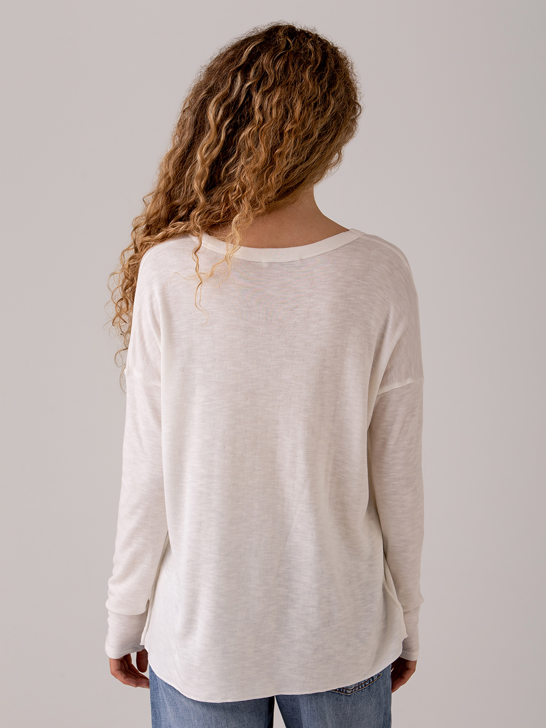 Detailansicht von Langarmshirt von PUROTATTO