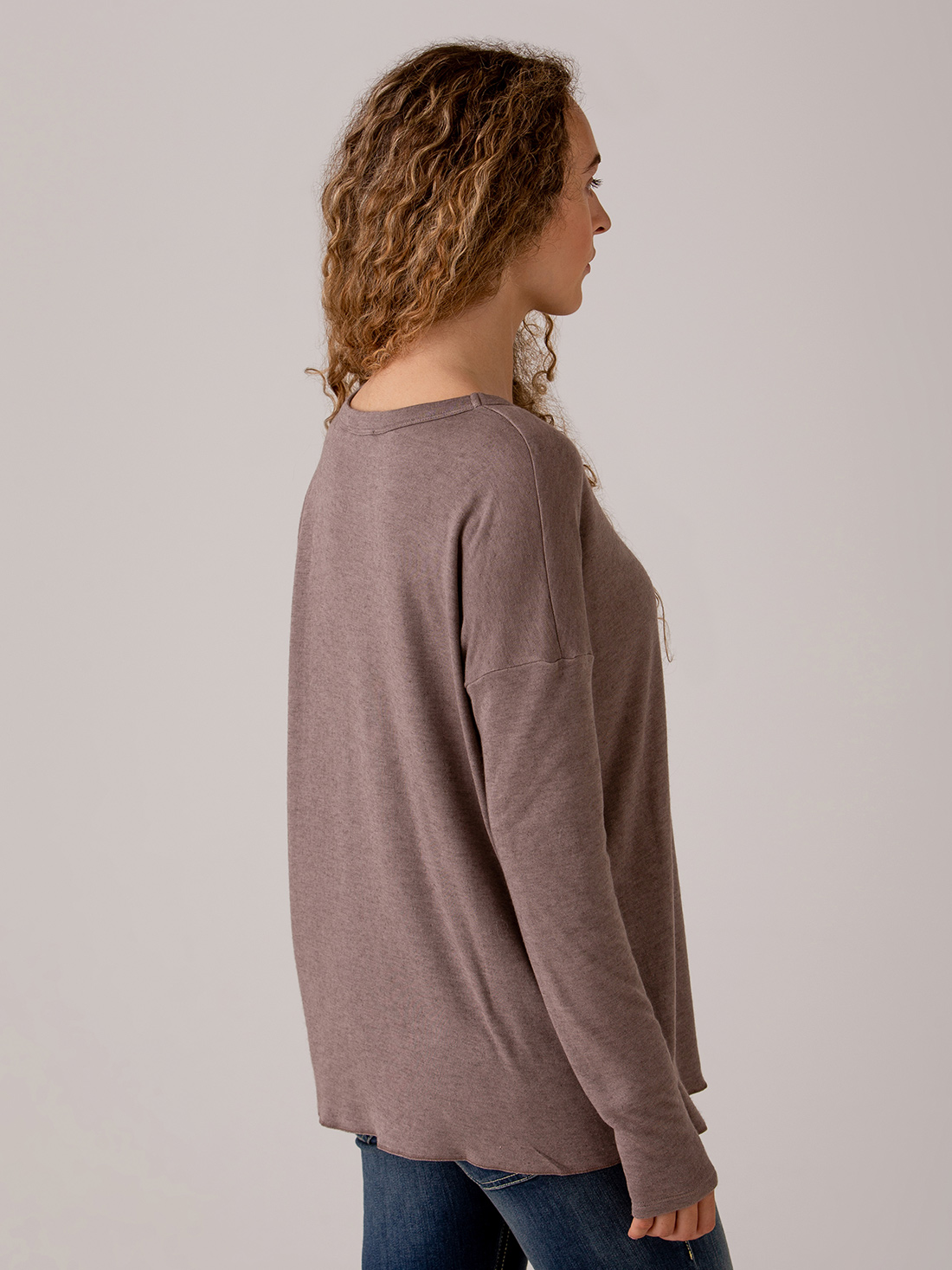 Detailansicht von Langarmshirt von PUROTATTO