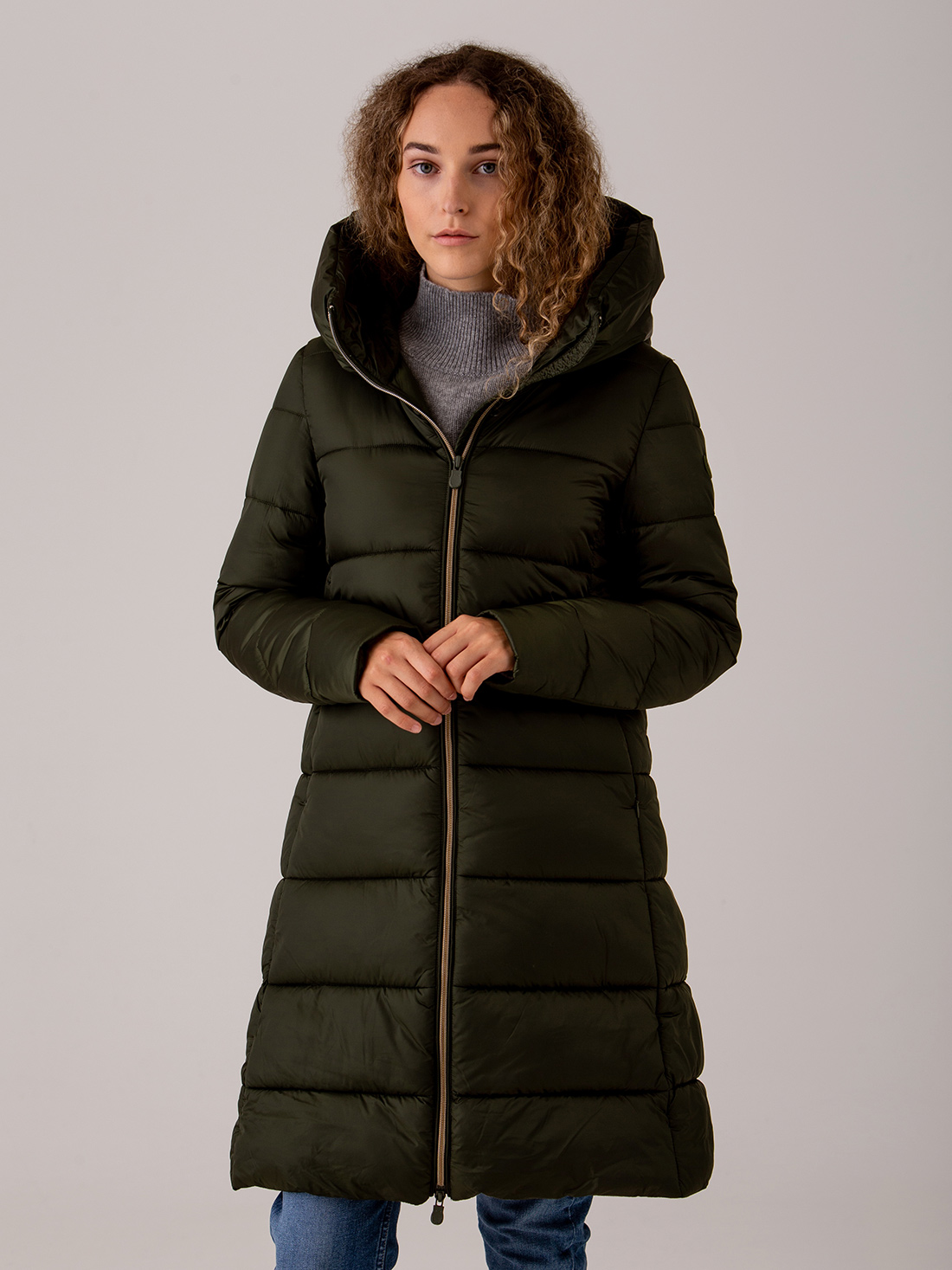 Detailansicht von Steppmantel von SAVE THE DUCK