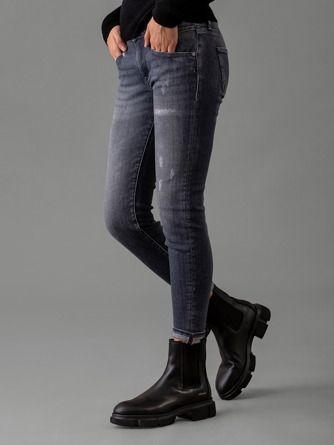 Detailansicht von Skinny Jeans von LE TEMPS DES CERISES