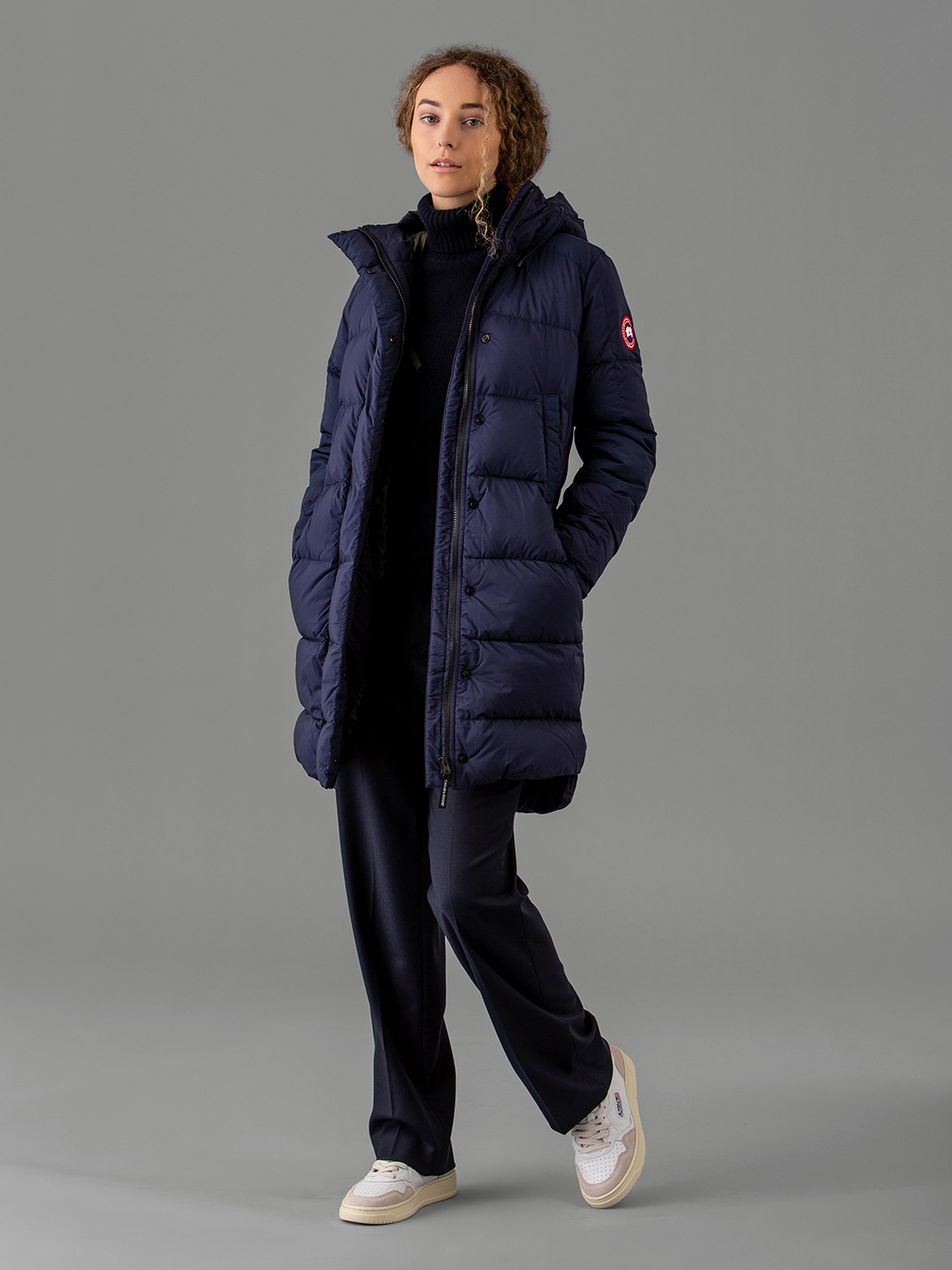 Detailansicht von Daunenmantel von CANADA GOOSE