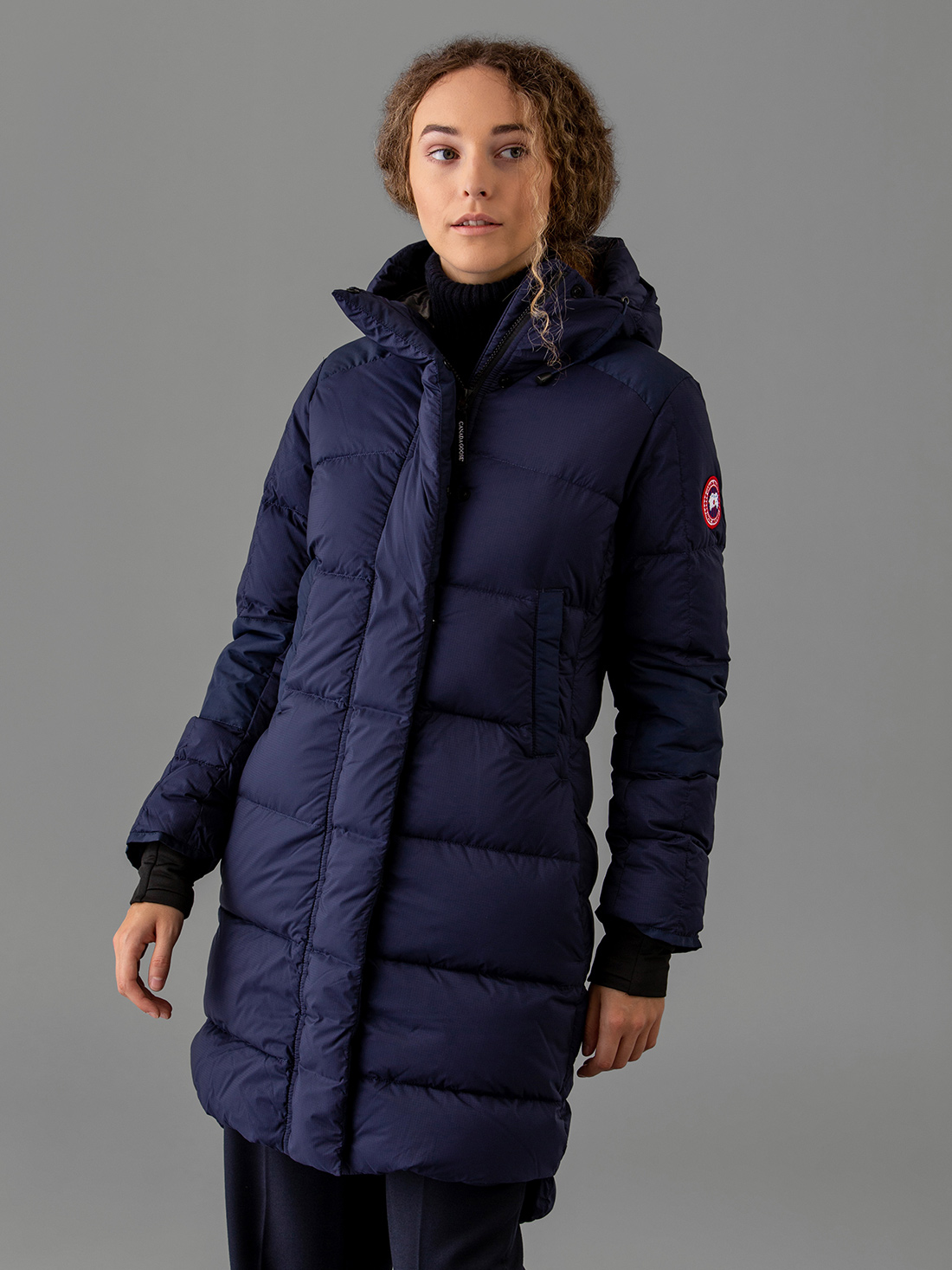 Detailansicht von Daunenmantel von CANADA GOOSE