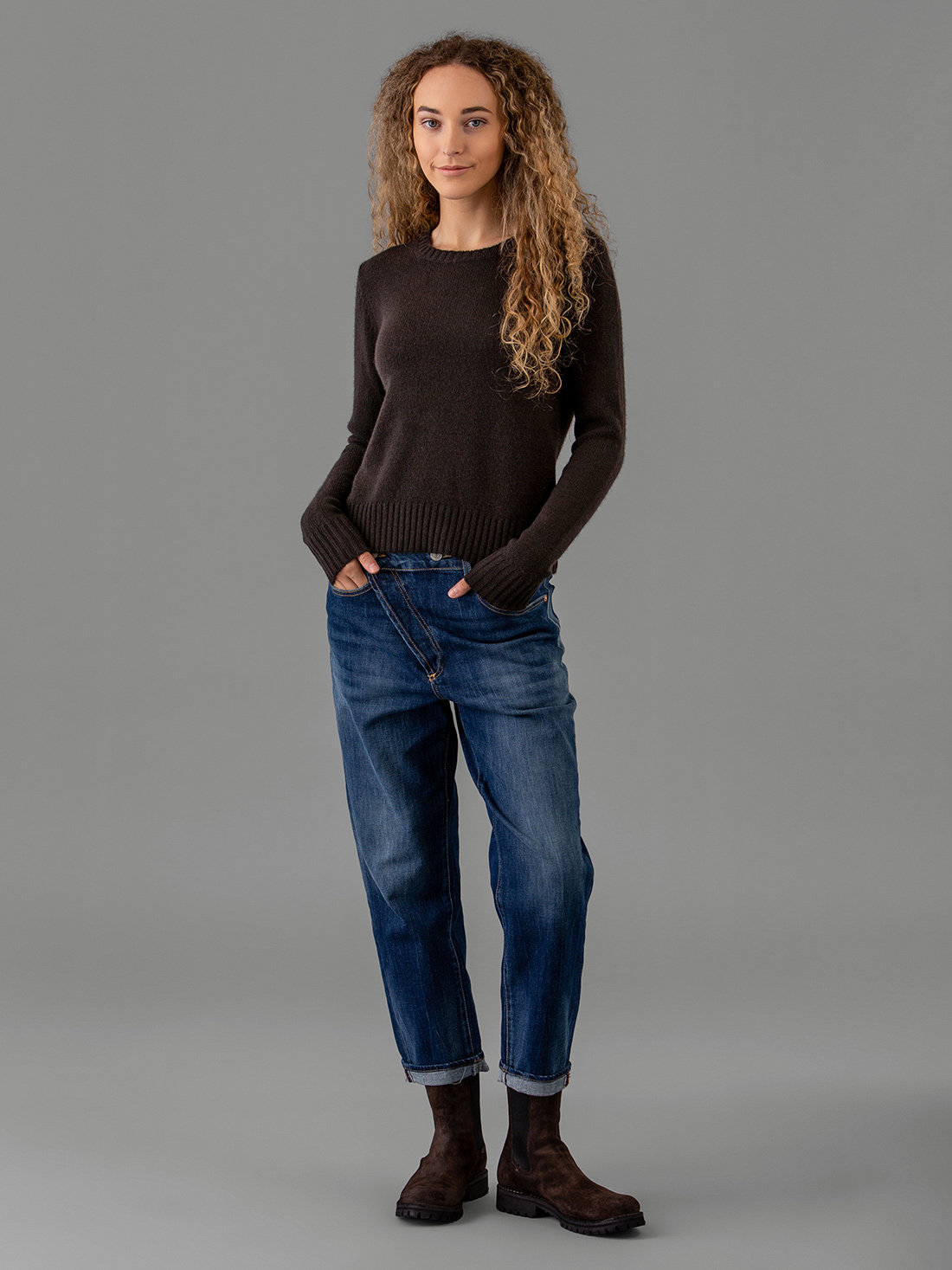 Detailansicht von Pullover aus Cashmere von ALLUDE