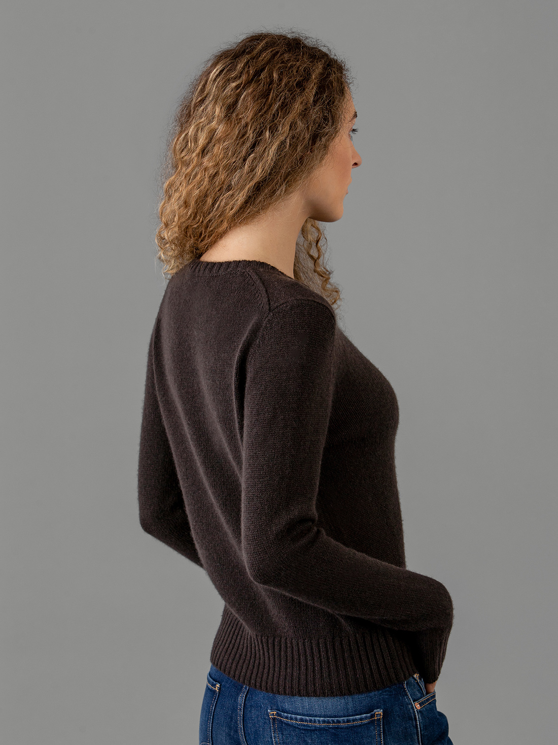 Detailansicht von Pullover aus Cashmere von ALLUDE