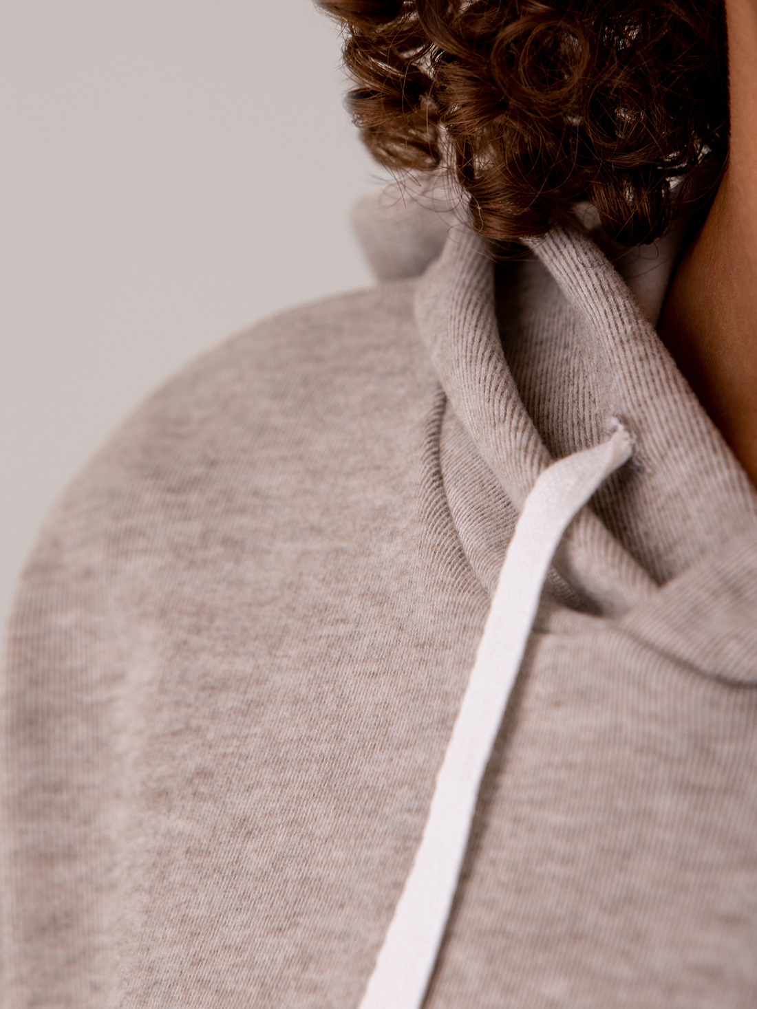 Detailansicht von Kapuzen-Sweatshirt von BOBI LOS ANGELES