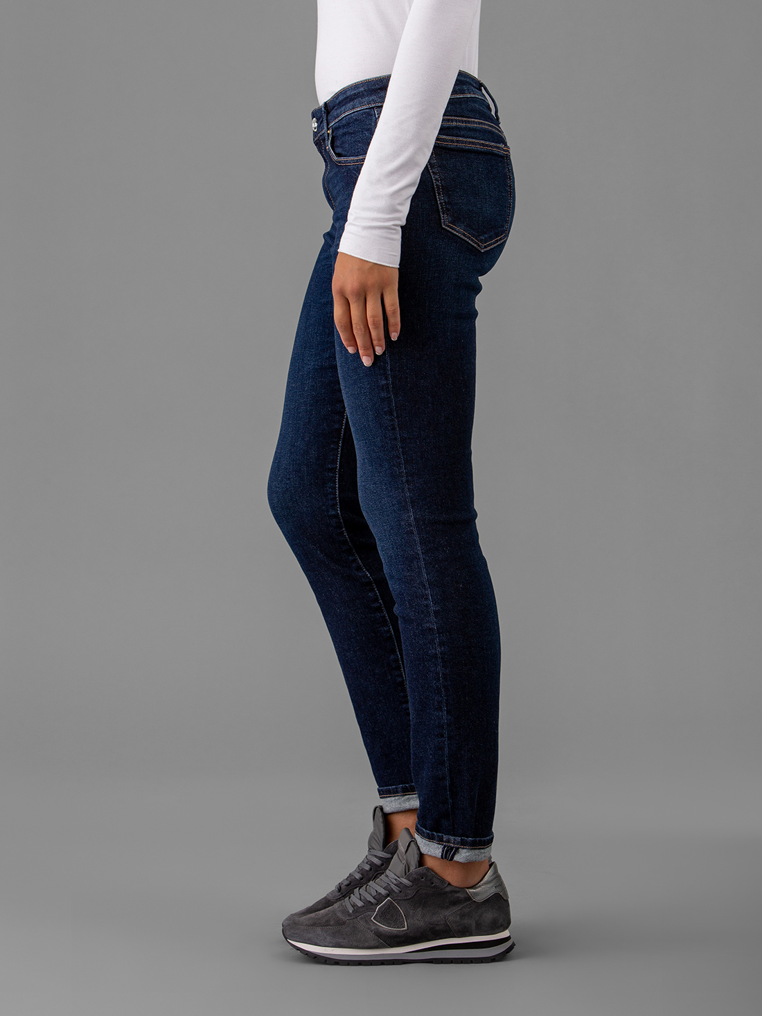 Detailansicht von Skinny Fit Jeans von THE NIM
