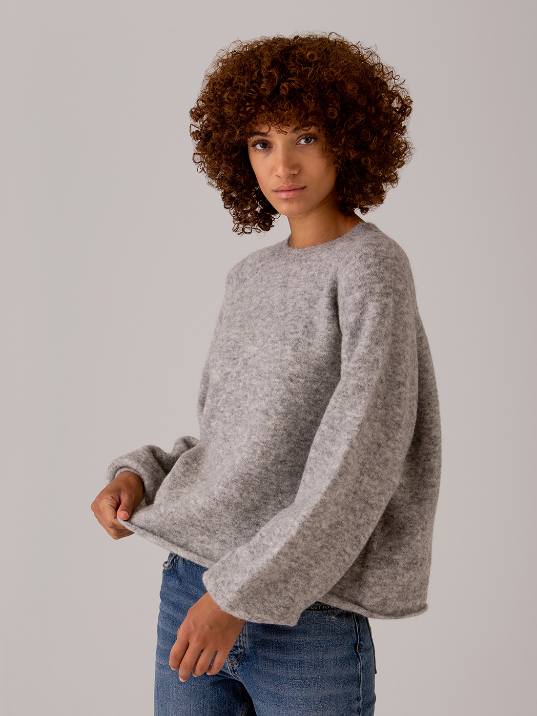 Detailansicht von Pullover aus Alpakawolle von DRYKORN