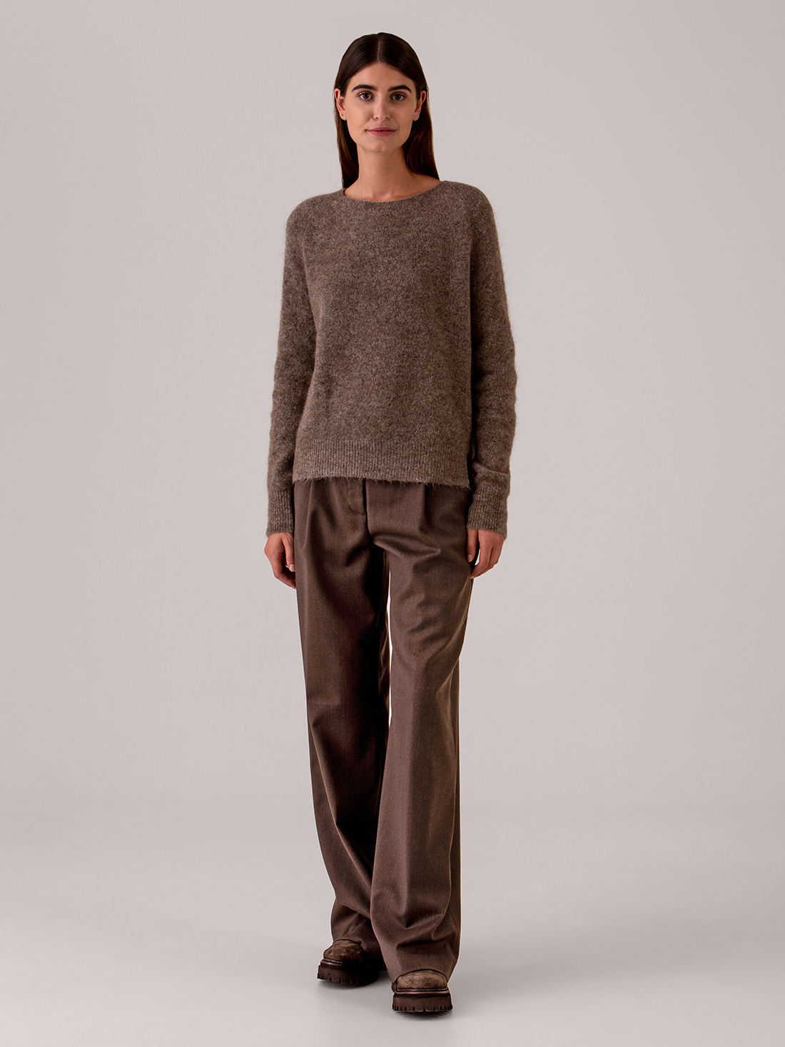 Detailansicht von Weite Hose mit Bundfalte von NINE IN THE MORNING