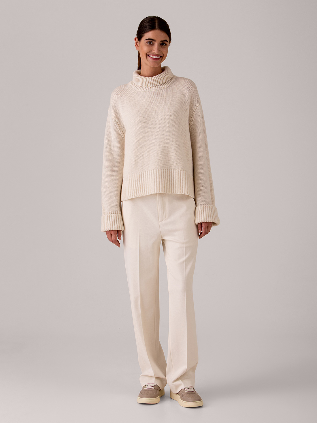 Detailansicht von Turtleneck Pullover aus Cashmere von LISA YANG