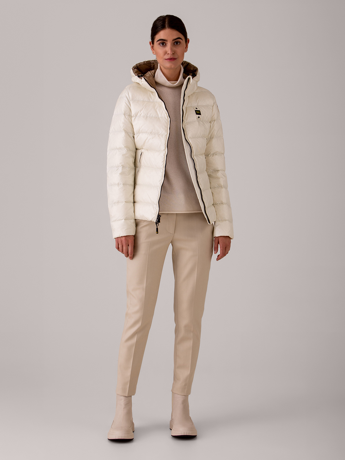 Detailansicht von Chinohose aus Schurwolle von DONDUP