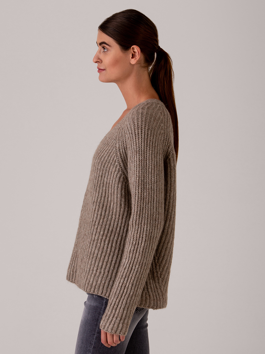 Detailansicht von Pullover aus Alpakawolle von DRYKORN