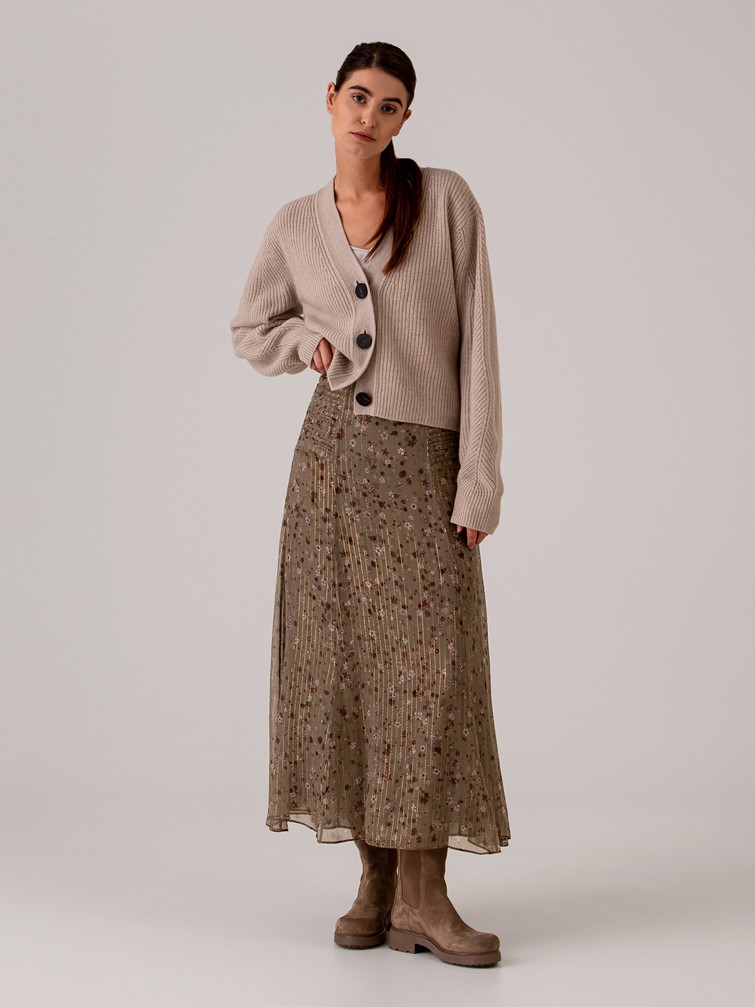 Detailansicht von Strickjacke aus Cashmere von LISA YANG