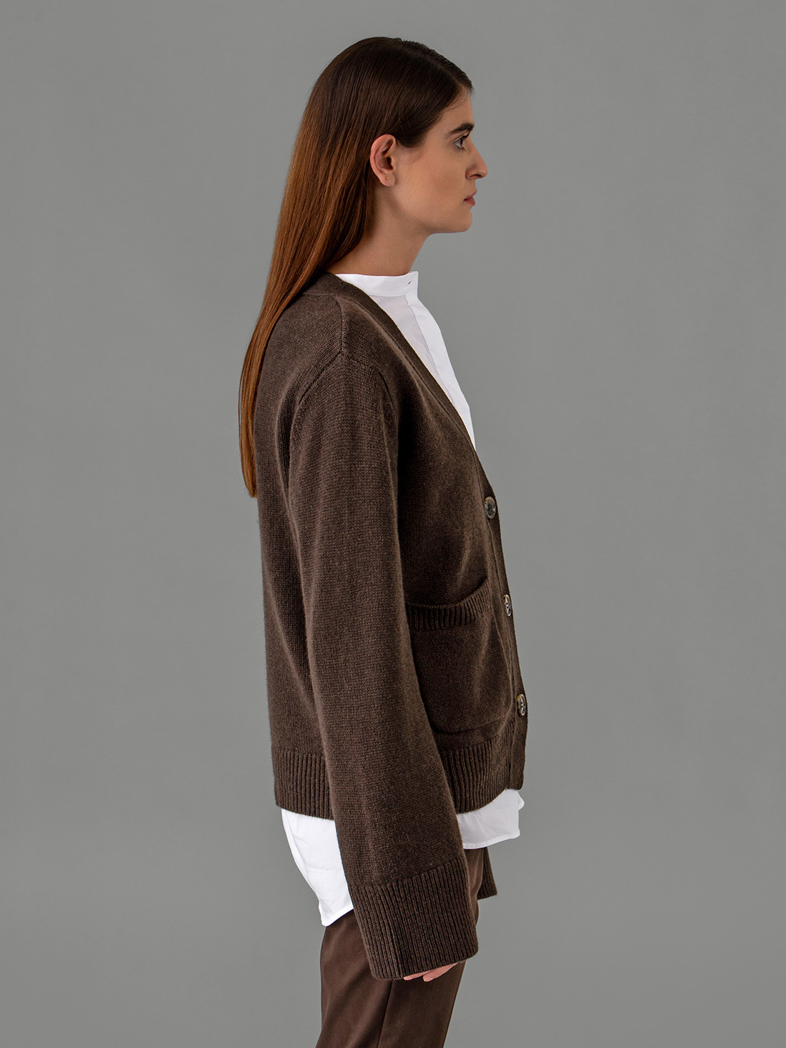 Detailansicht von Strickjacke aus Cashmere von LISA YANG