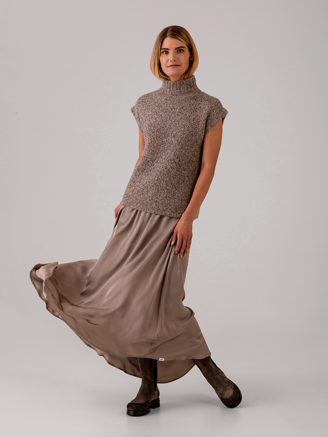 Detailansicht von Pullunder aus Cashmere von JC SOPHIE