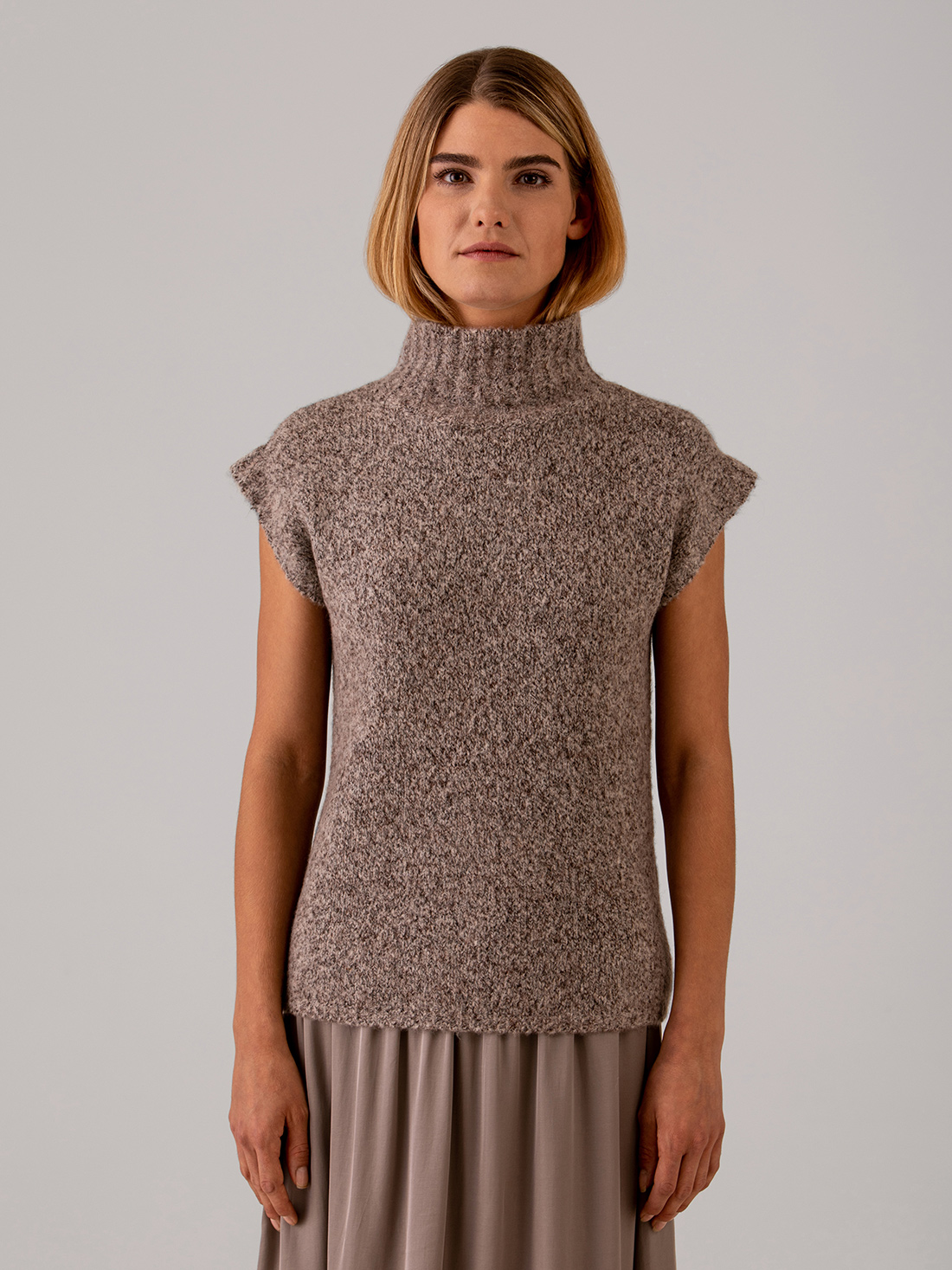 Detailansicht von Pullunder aus Cashmere von JC SOPHIE