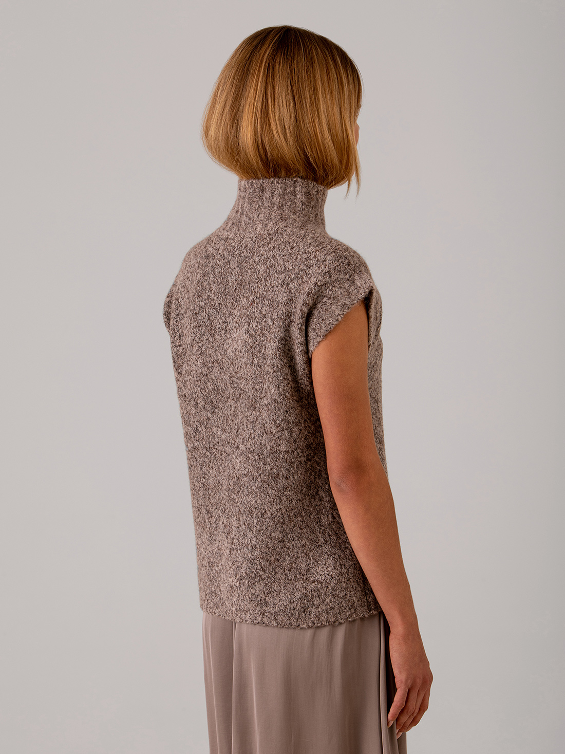 Detailansicht von Pullunder aus Cashmere von JC SOPHIE