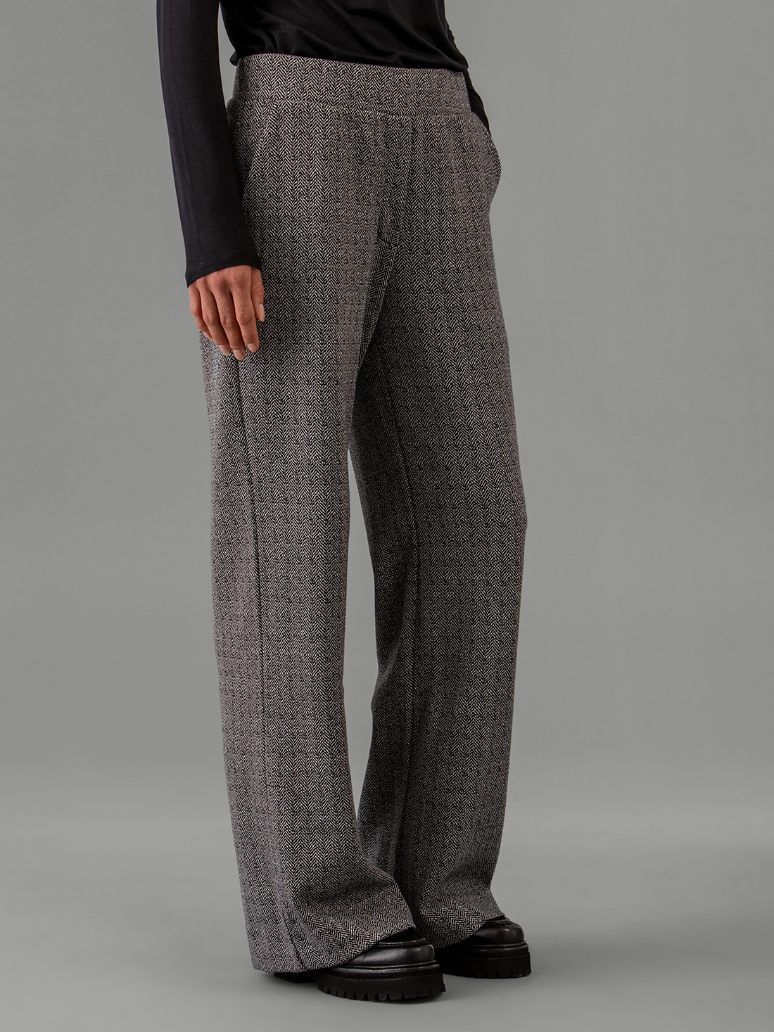 Detailansicht von Weite Hose aus Baumwolle von DANIELS