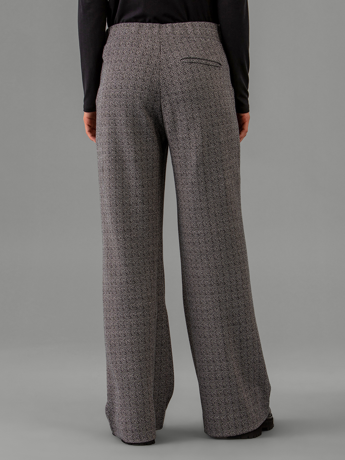 Detailansicht von Weite Hose aus Baumwolle von DANIELS