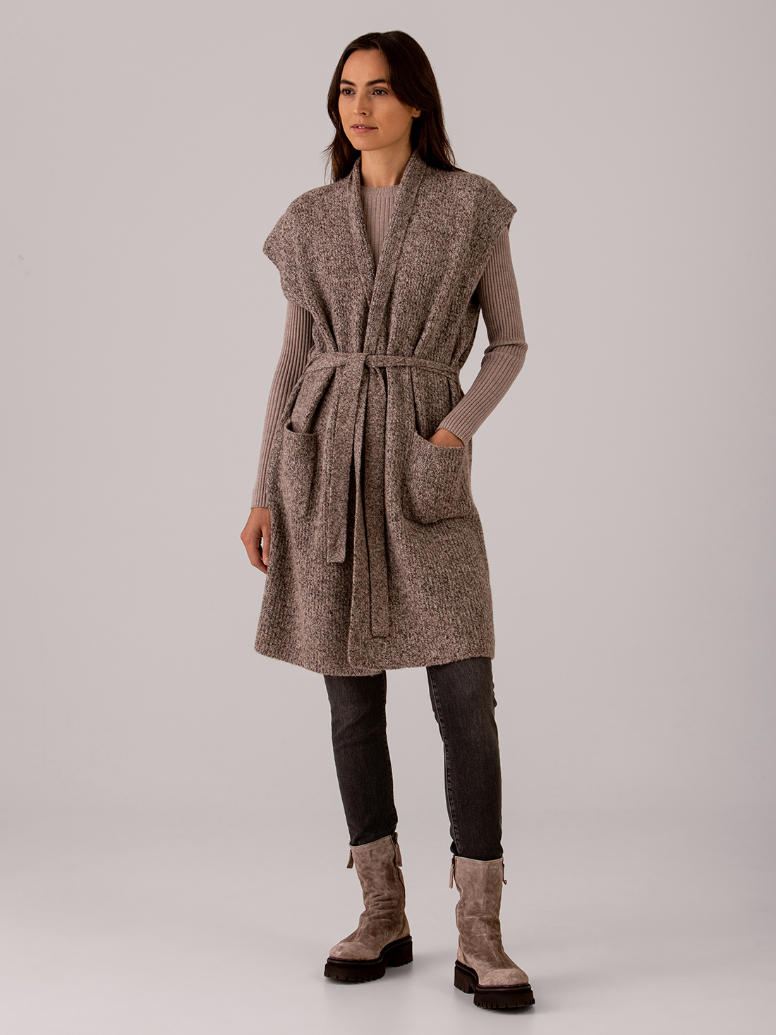 Detailansicht von Strickweste von JC SOPHIE