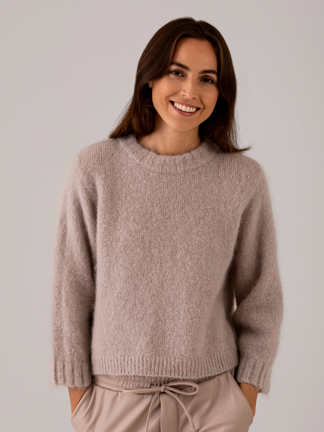 Detailansicht von Kurzer Pullover aus Mohair von AMERICAN VINTAGE
