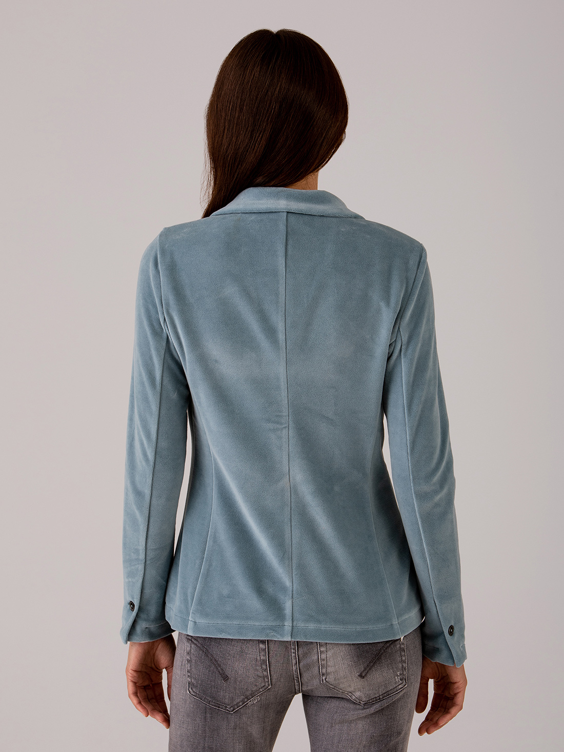 Detailansicht von Samtblazer aus Baumwolle von DANIELS