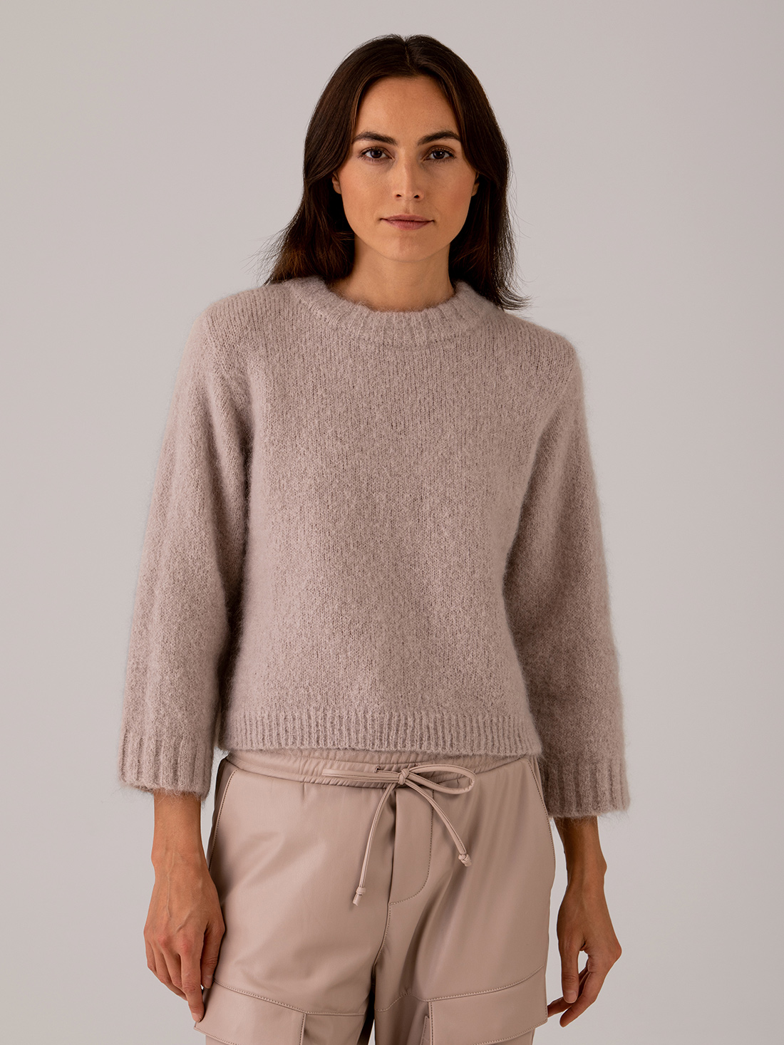 Detailansicht von Kurzer Pullover aus Mohair von AMERICAN VINTAGE