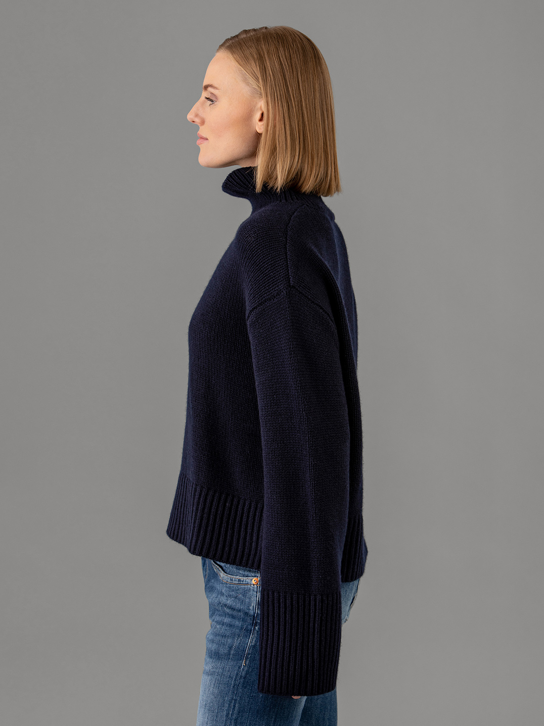 Detailansicht von Turtleneck Pullover aus Cashmere von LISA YANG