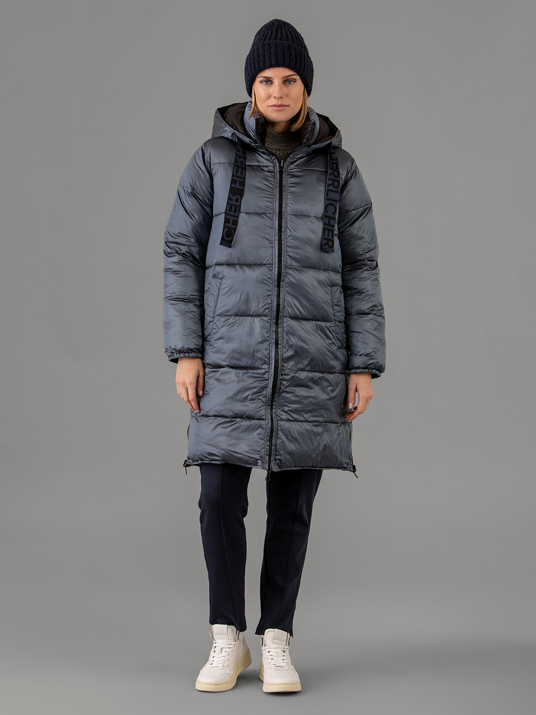 Detailansicht von Steppmantel von HERRLICHER