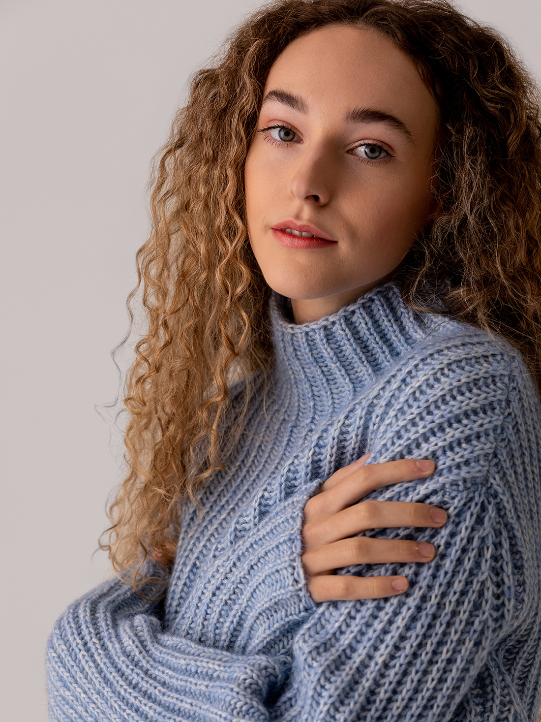 Detailansicht von Turtleneck Pullover aus Baumwolle von DRYKORN