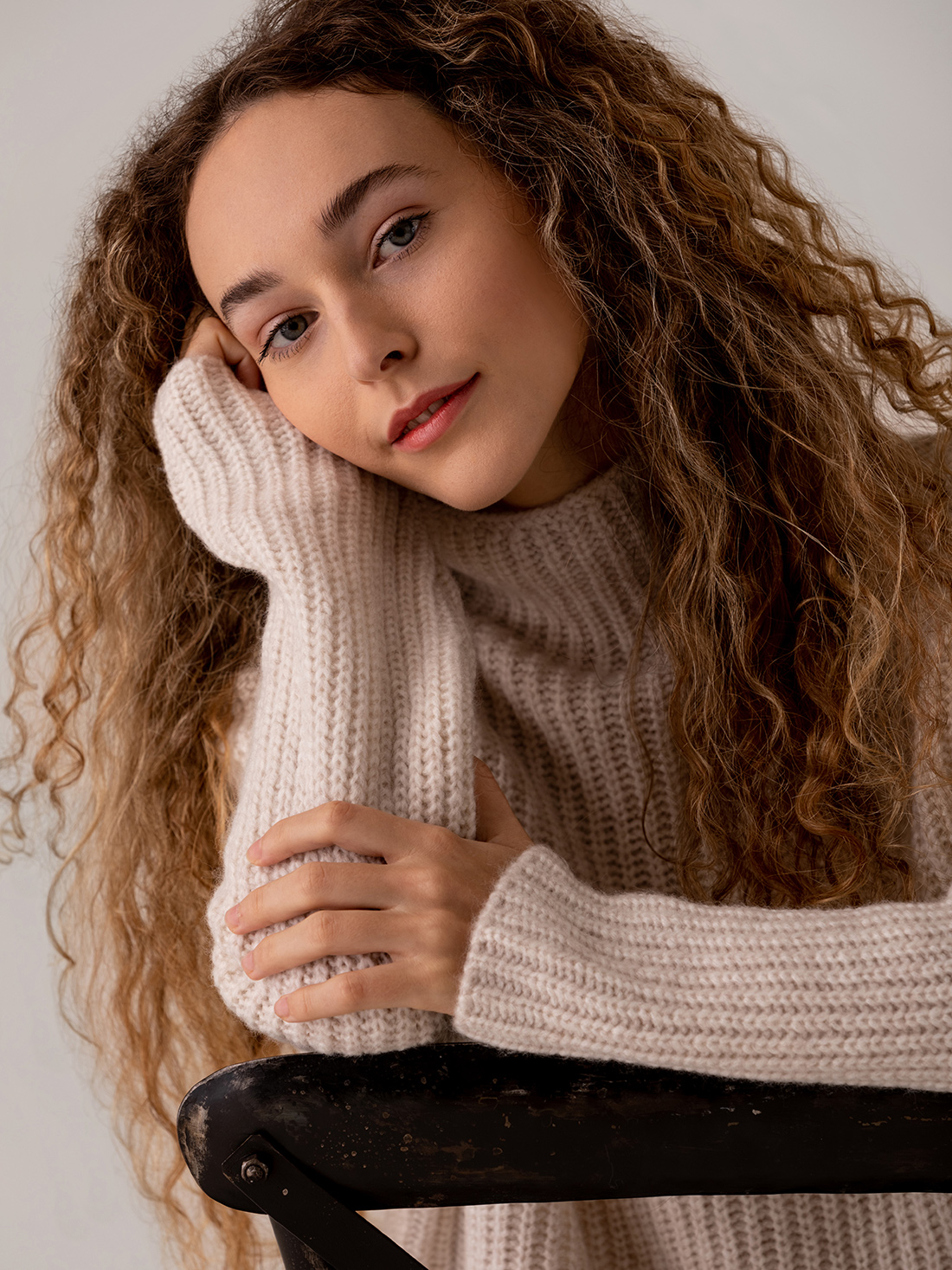 Detailansicht von Turtleneck Pullover aus Wolle von BETTER RICH