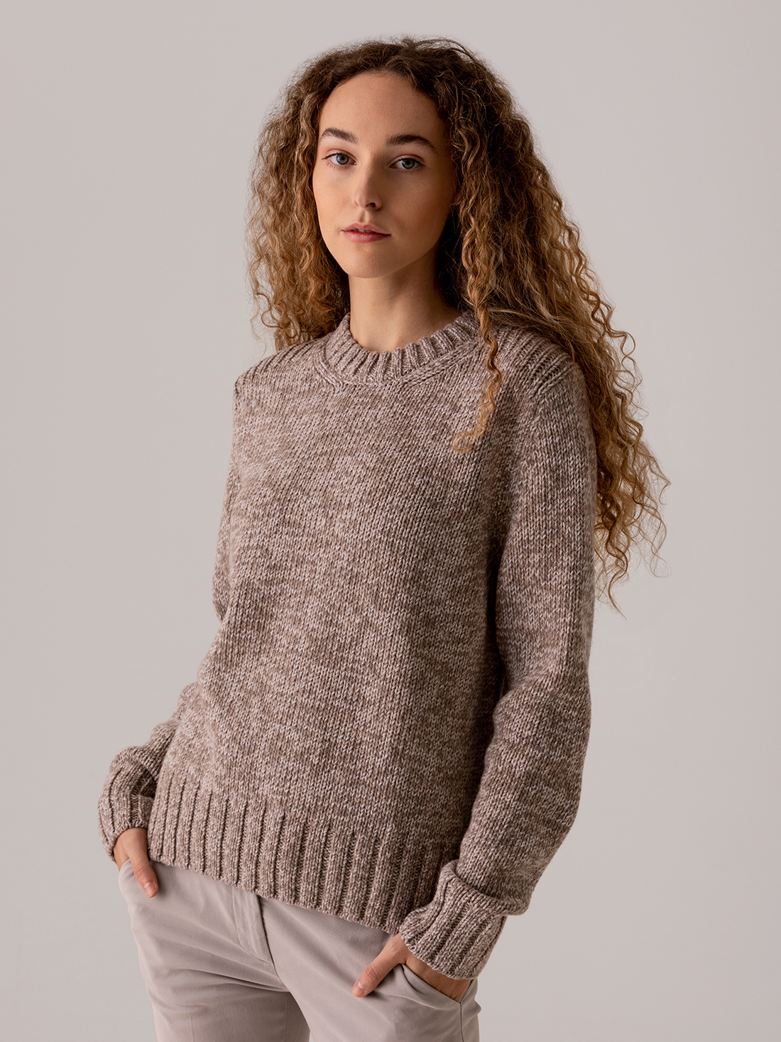 Detailansicht von Pullover aus Wolle von ARMEDANGELS